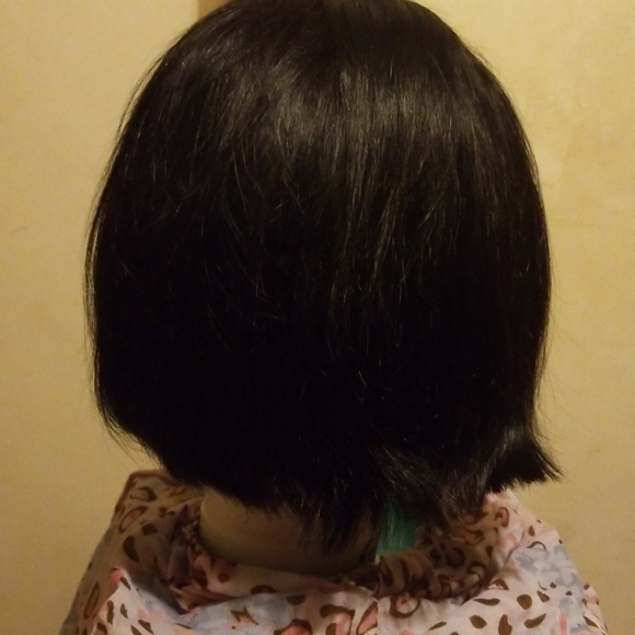 180 Lace Front Wig Bob 10" straight 100% human - Picture 4 of 5